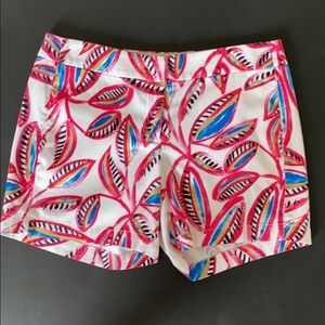 JCrew tropical print shorts
